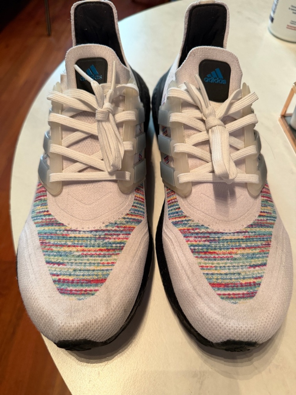 ADIDAS ULTRABOOST 'WHITE SCREAMING GREEN'